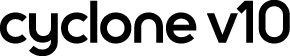 Dyson Cyclone V10-logoet.